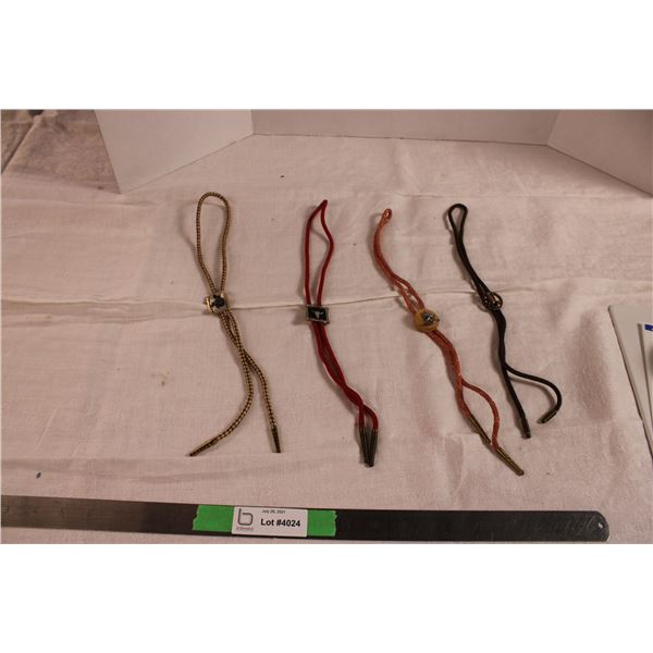 Bolo Ties (Total of 4)