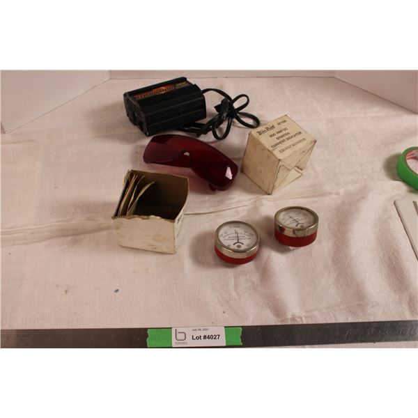 Laser Glasses Mobile Power Inverter Gauges