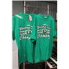 (2X THE MONEY) 2009-2010 Roughrider T-Shirts Size XL