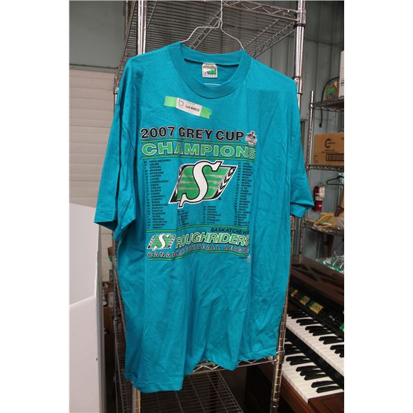 Roughrider 2007 Grey Cup T-Shirt Size XL