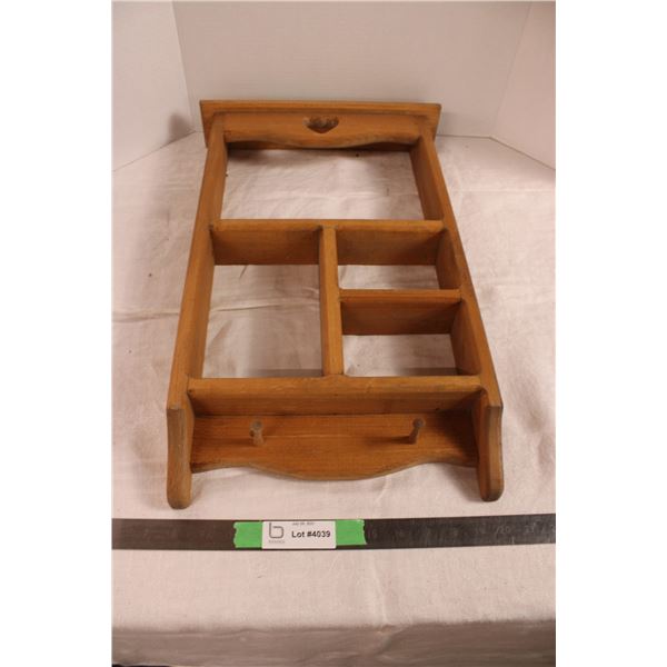 Wooden Display Shelf 12" x 22"