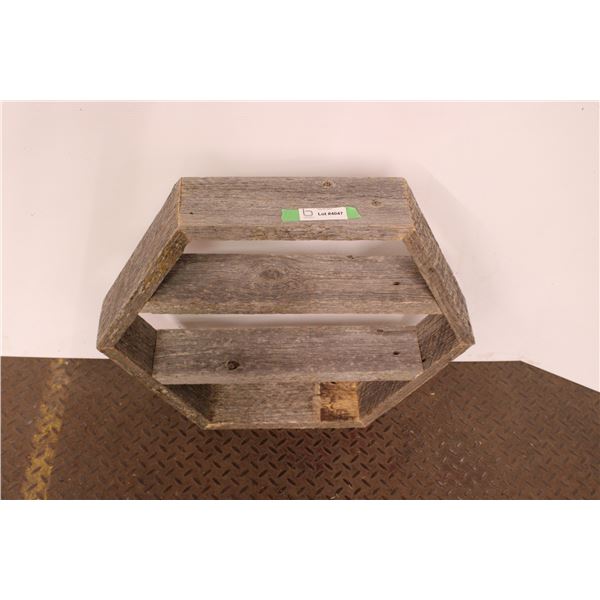 Wooden Octagon Frame 25" x 22"