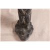 Image 2 : Inuit Soap Stone Carving 8" Tall