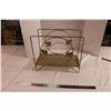 Metal Magazine Rack Hold