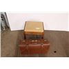 Image 1 : Storage Chair Stool and Vintage Suit Case