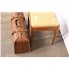 Image 4 : Storage Chair Stool and Vintage Suit Case