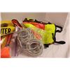 Image 2 : 2 Safety Vest Caution Tape Cable