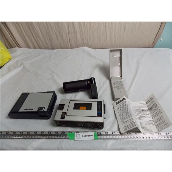 Sears Wireless Keyless Entry, Sony Tape Player Recorder and Misc