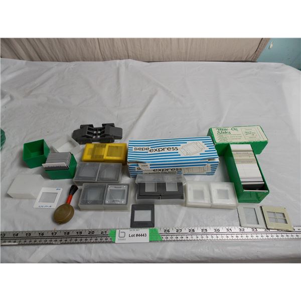 5 X Glassless Scorrimento Mounts 5x5/24x36 Incerneriato 35mm - Foto 5