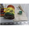 Image 3 : Vintage 3m Windshield Sealer Tin, Light a Bumper Tape and Vintage Pool Chalk