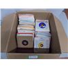 Image 1 : Box of 170-200 qty 45RPM Records