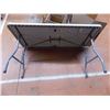 Image 3 : 5ft Folding Plastic Table (30"x60")