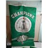 Image 2 : 2013 Grey Cup Banner + 3 Saskatchewan Roughriders Flags