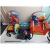 Image 1 : Kids Travel Bags + Sesame Street Chair