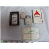 Image 8 : Hohner JazzBand Harmonica, Safety Razor, Ronson + unknown lighter (in zippo box) - vintage 40-50's