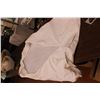 Image 10 : Long White Wedding Dress (size 16) dirty on bottom (with bag)