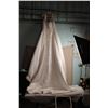 Image 4 : Long White Wedding Dress (size 16) dirty on bottom (with bag)