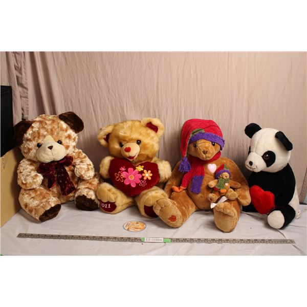 Stuffed Animals - Valentines Themed Bears