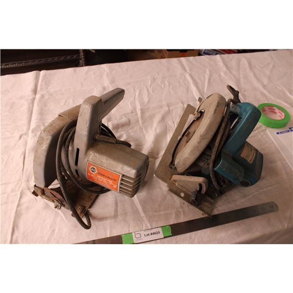 Black and Decker and Makita Circular Saws