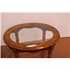 Image 2 : Oval Glass End Table