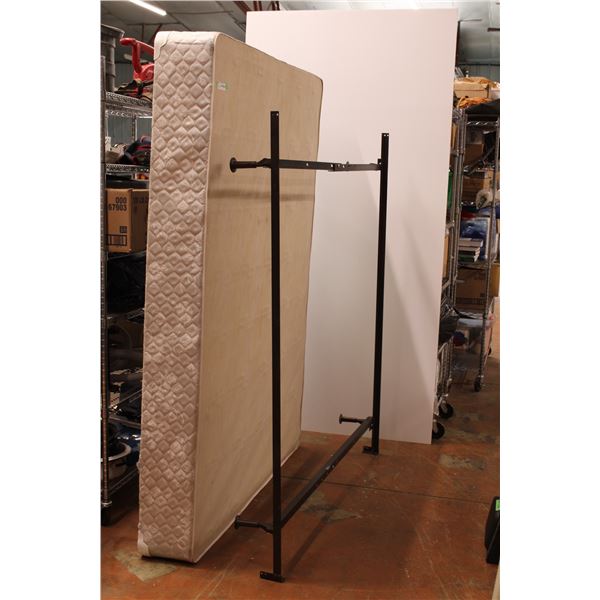 Queen Boxspring + Metal Frame