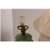 Image 4 : 3 Shades and Green Glass Lamp