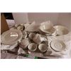 Image 1 : Setting for 8, 8 cups and saucers 8 side plates 8 Bowls - 8 Plates Cream Sugar Large Serving Bowl