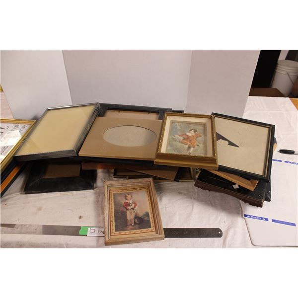 Large Lot of Picture Frames