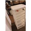 Image 3 : 7 Drawer Plastic Storage Container Stands 40" Tall