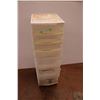 Image 1 : 7 Drawer Plastic Storage Container Stand 42" Tall