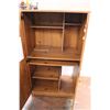 Image 4 : Wooden Storage Cabinet With Shelves 32" x 21" x 54" Tall