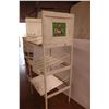 Image 2 : Metal Rack with Great Western Draft Decals 26" x 21" x 63" Tall