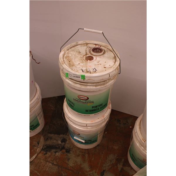(2X THE MONEY) Dryfall Paint 5 Gallon Pails