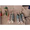 Image 2 : (2X THE MONEY) Mixed Lot of Construction Adhesive and Silicone Glues Misc