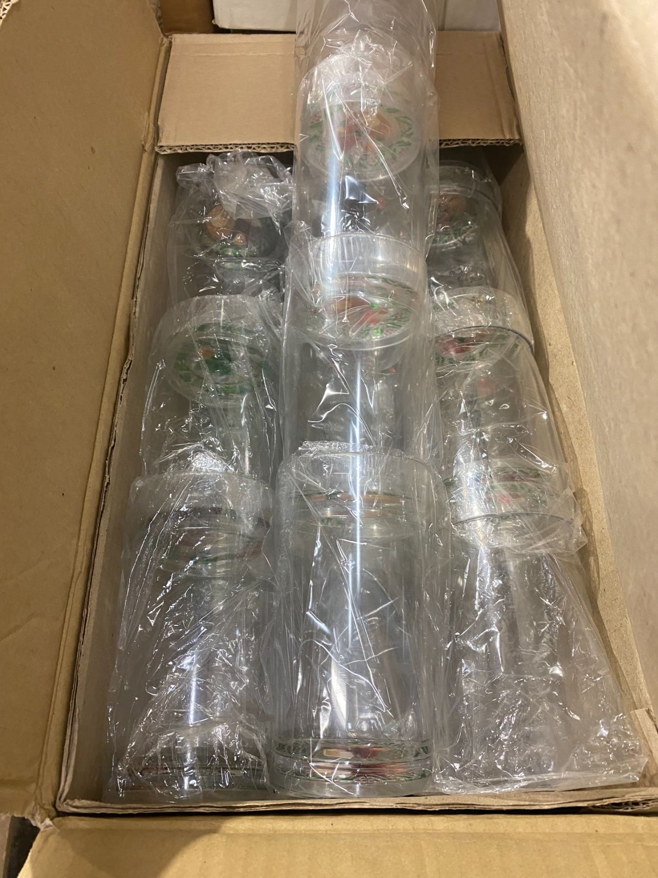 4 cases tumblers 108 pieces each box