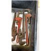 Image 2 : TRAY OF PLUMBERS WRENCHES
