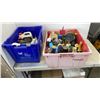 Image 1 : 2 BINS OF SHOP FLUIDS