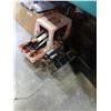 Image 1 : TROLLEY JACK ON CART, 2 CRANK JACKS AND HITCH