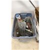Image 2 : 2 BOXES OF TOOLS, WRENCHES, SQUARES