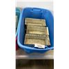 Image 2 : 2 TOTES OF METAL PARTS BINS