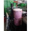 Image 1 : 2 ROLLS OF PINK PAK PLUS FIBERGLASS AND ROLL OF CONSTRUCTION PAPER