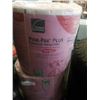Image 2 : 2 ROLLS OF PINK PAK PLUS FIBERGLASS AND ROLL OF CONSTRUCTION PAPER