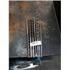 Image 1 : LOT OF REBAR DRILLING BITS - 12-18 INCHES LONG