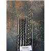 Image 2 : LOT OF REBAR DRILLING BITS - 12-18 INCHES LONG