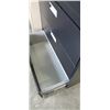 Image 3 : BLACK STAPLES 5 DRAWER LATERAL FILING CABINET - 3 FOOT WIDE X 18 INCHES DEEP X 65 1/2 INCHES TALL