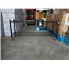 Image 2 : 2 TIER ADJUSTABLE BLACK ROLLING CART