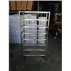 Image 1 : STAINLESS 8 TIER ROLLING COOLING RACK