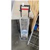 Image 2 : FOLDING DOLLY, SHOPPING CART, WIRE SHOE RACK