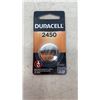 Image 2 : 7 BOXES OF BUTTON CELL BATTERIES - DURACELL 2450
