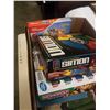 Image 2 : LOT OF BOARD GAMES - MARIO MONOPOLY, VINTAGE SIMON GAME, LORD OF THE RINGS GAME, BUCK ROGERS POPUP B